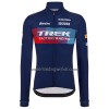 Wielershirt 2023 Trek Factory Racing XC Lange Mouw Donkerblauw